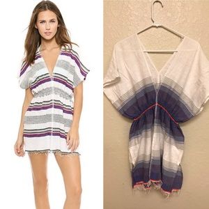 Lemlem Fringe cover-up dress